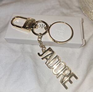 ✨ Dior J’Adore Gold Keychain With Fragrance Diffuser Stone – New Gift With Purch